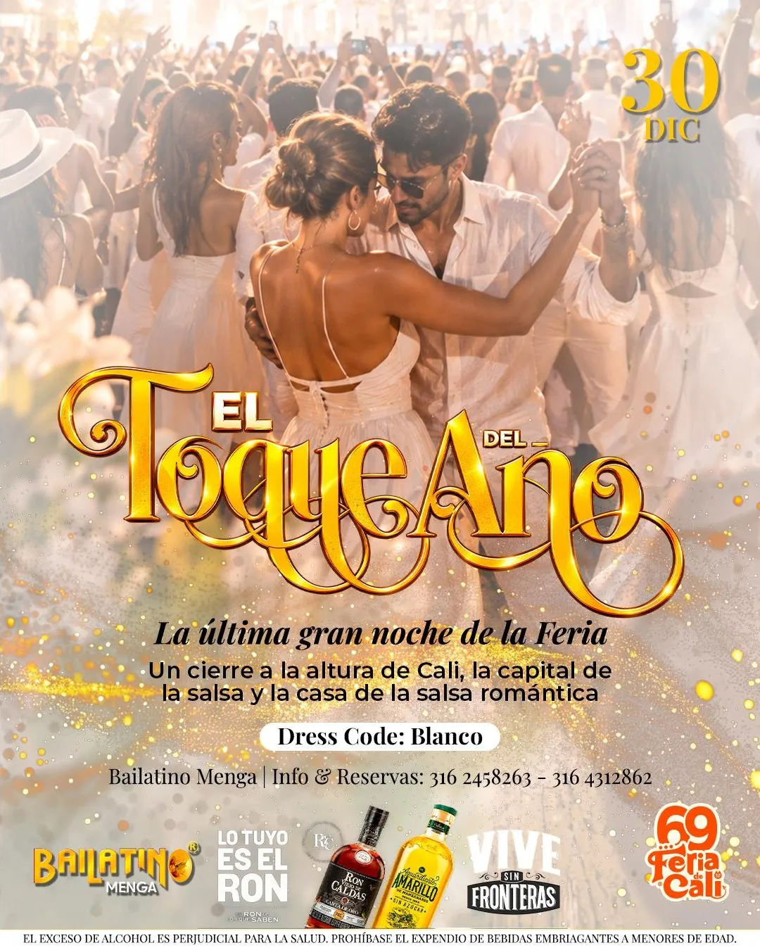 Afiche El Toque del Año, 30 de diciembre